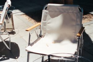 Behind-the-scenes studio setup with lighting equipment and chairs, setting the stage for unfiltered Christian dating stories