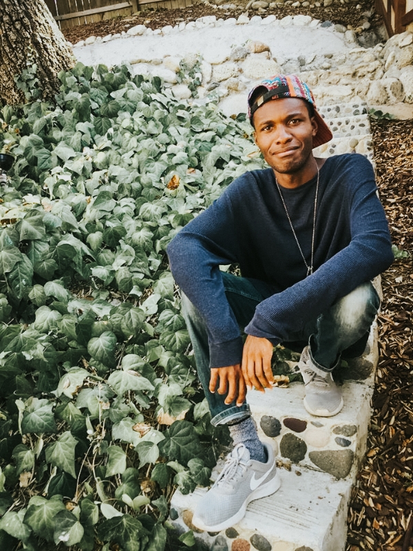 Christopher Sims sharing his testimony